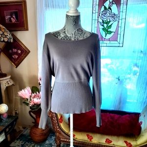 LINEA- Luis Dell Olio-Gray Sweater-L